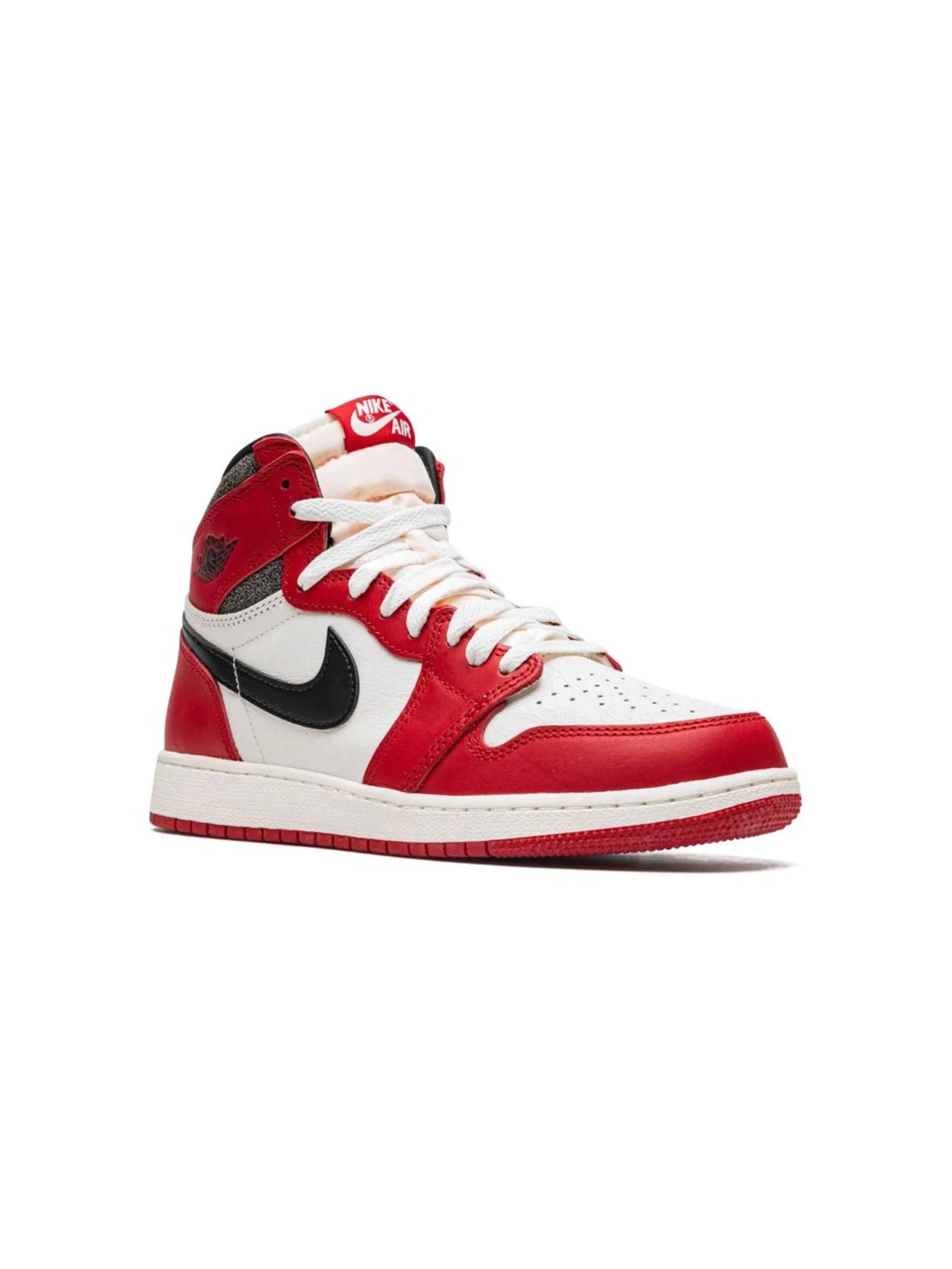 

Кроссовки Air Jordan 1 Chicago Lost & Found Jordan Kids, красный