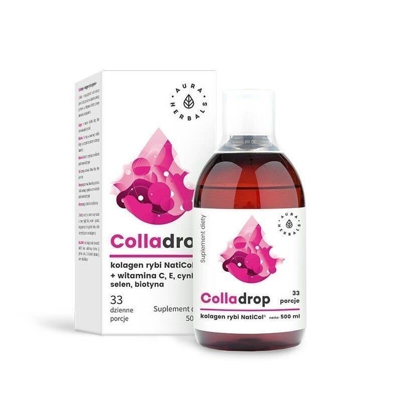 

Подготовка волос, кожи и ногтей Aura Herbal Colladrop 500 мл, 500 мл