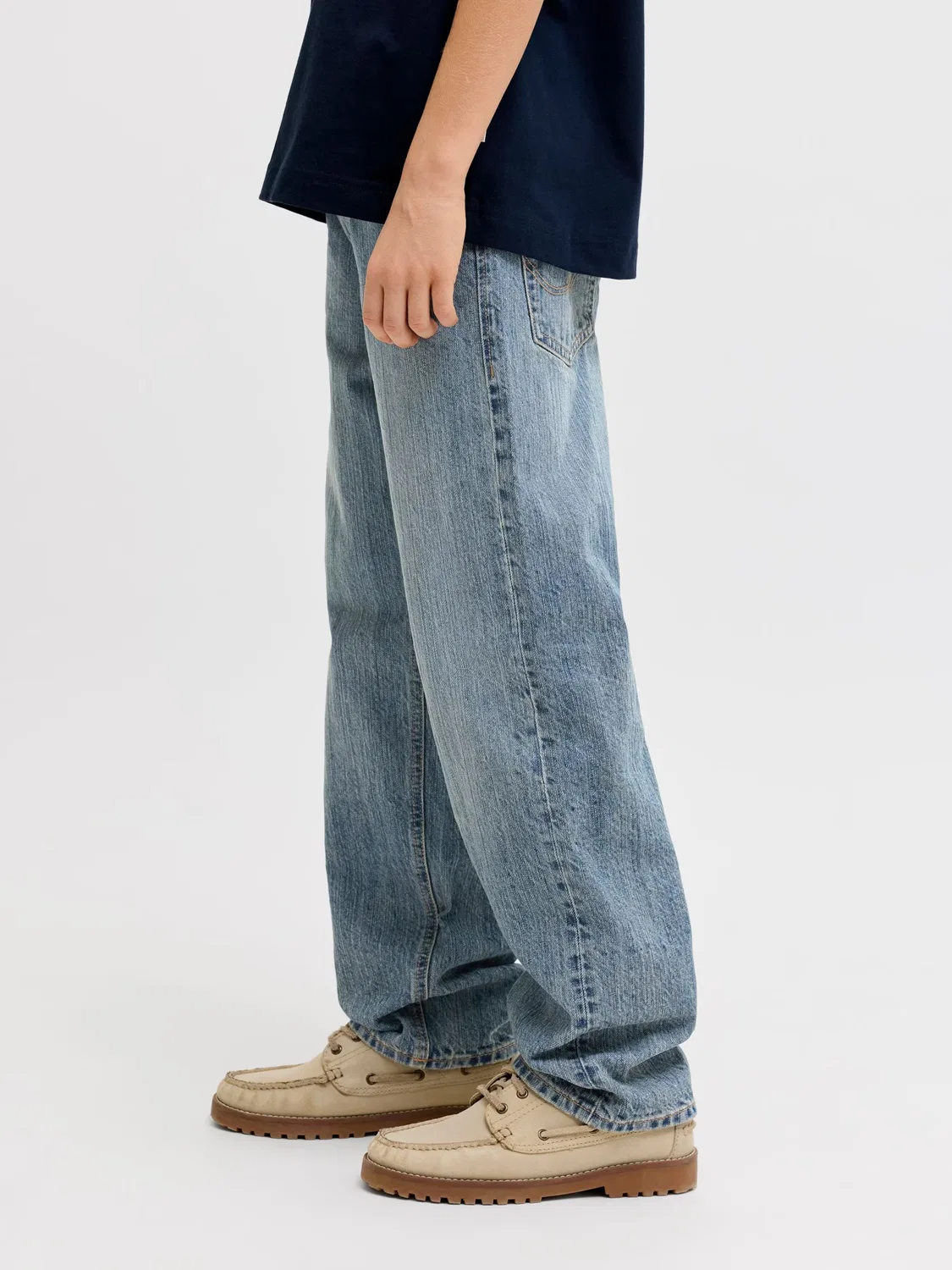 Обычные джинсы 'JJIChris JJOriginal' Jack & Jones Junior, Blue Denim — фото 4