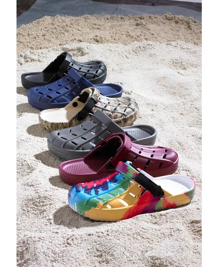 Мужские резиновые туфли Clog Water KingSize, серый — фото 3
