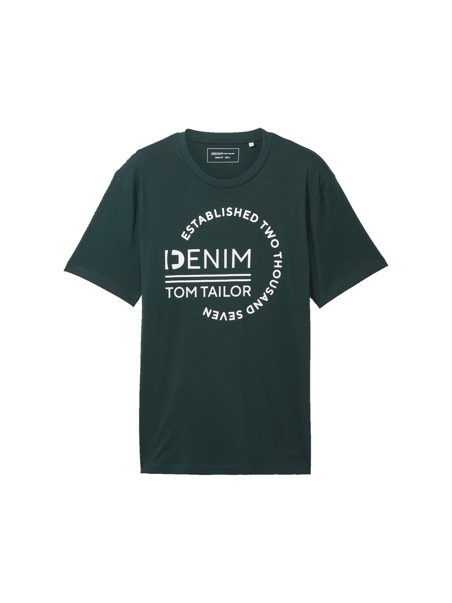 

Футболка TOM TAILOR DENIM, цвет Fir