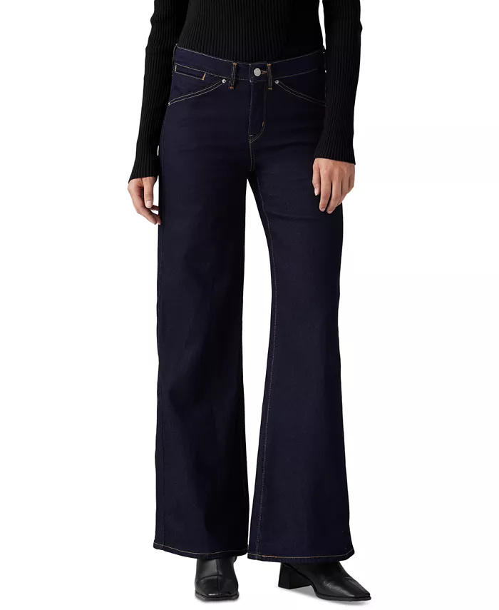 

Женские джинсы 318 Shaping Stellar-Stretch с широкими штанинами Levi's, синий