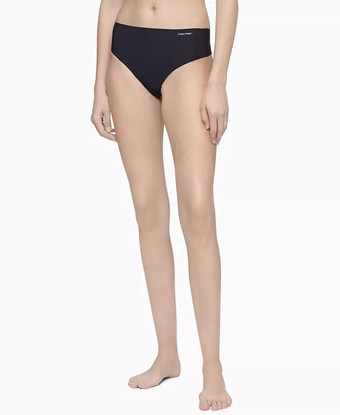 

Женское нижнее белье-стринги-невидимки с высокой талией QD3864 Calvin Klein, черный