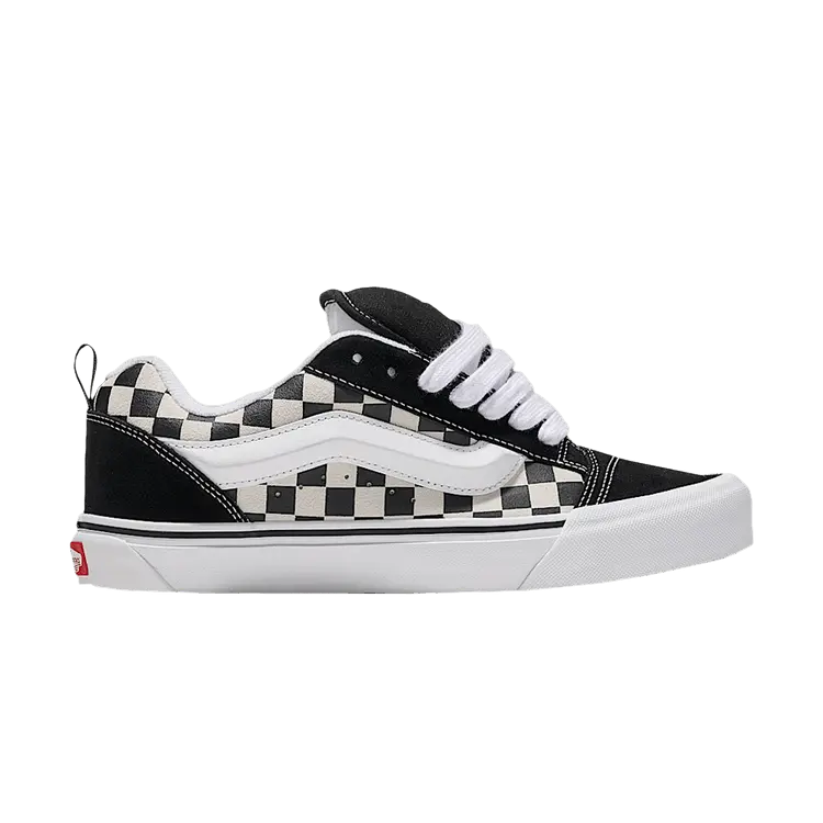 

Кроссовки Vans Knu-Skool 'Checkerboard - Black White', черный
