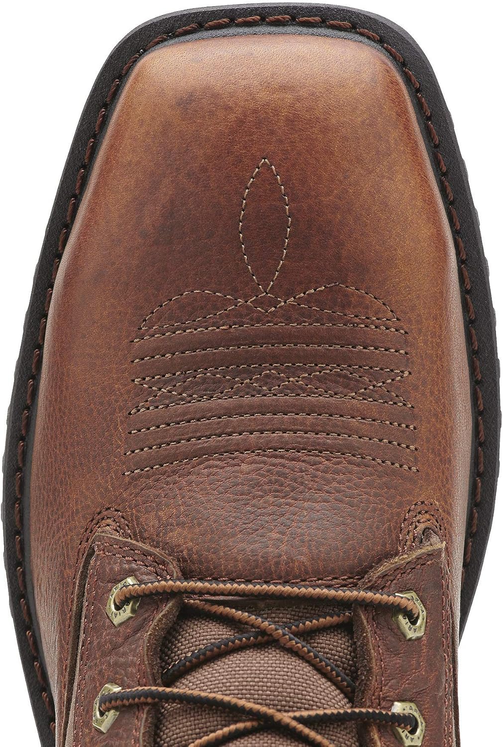 Мужские ботинки ARIAT Rigtek 8 с широким квадратным носком и композитным защищенным носком, коричневый — фото 4