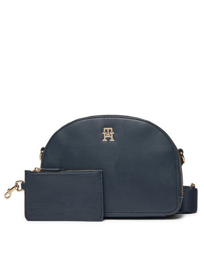 

Наплечная сумка Tommy Hilfiger Monotype Half Moon AW0AW16482, темно-синий