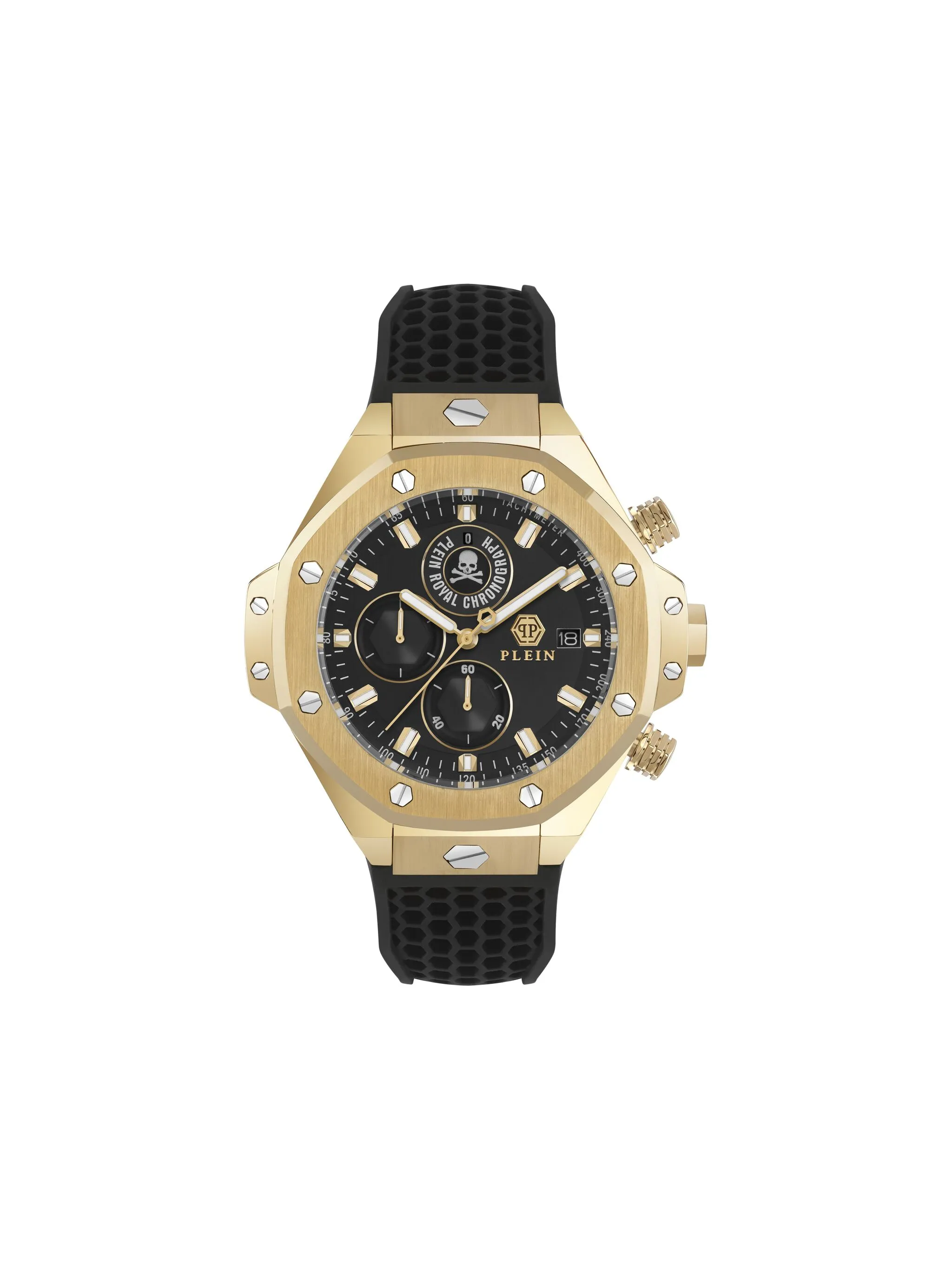 

Наручные часы Chrono Royal 42 Philipp Plein, черный