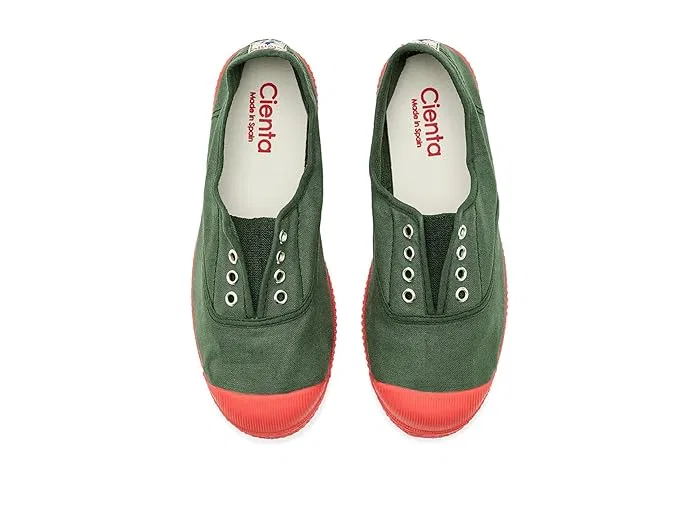 Кроссовки на шнурках 70990 Cienta Kids Shoes, Green — фото 3