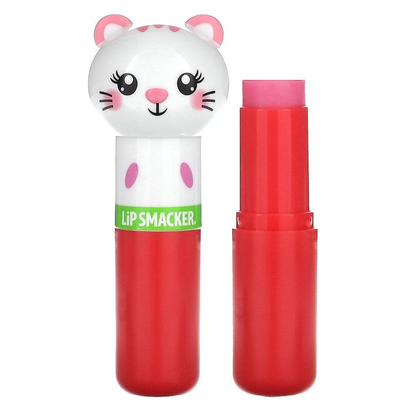 

Lip Smacker, Lippy Pals Balm, Kitty, водное мяуканье, 4 г (0,14 унции)