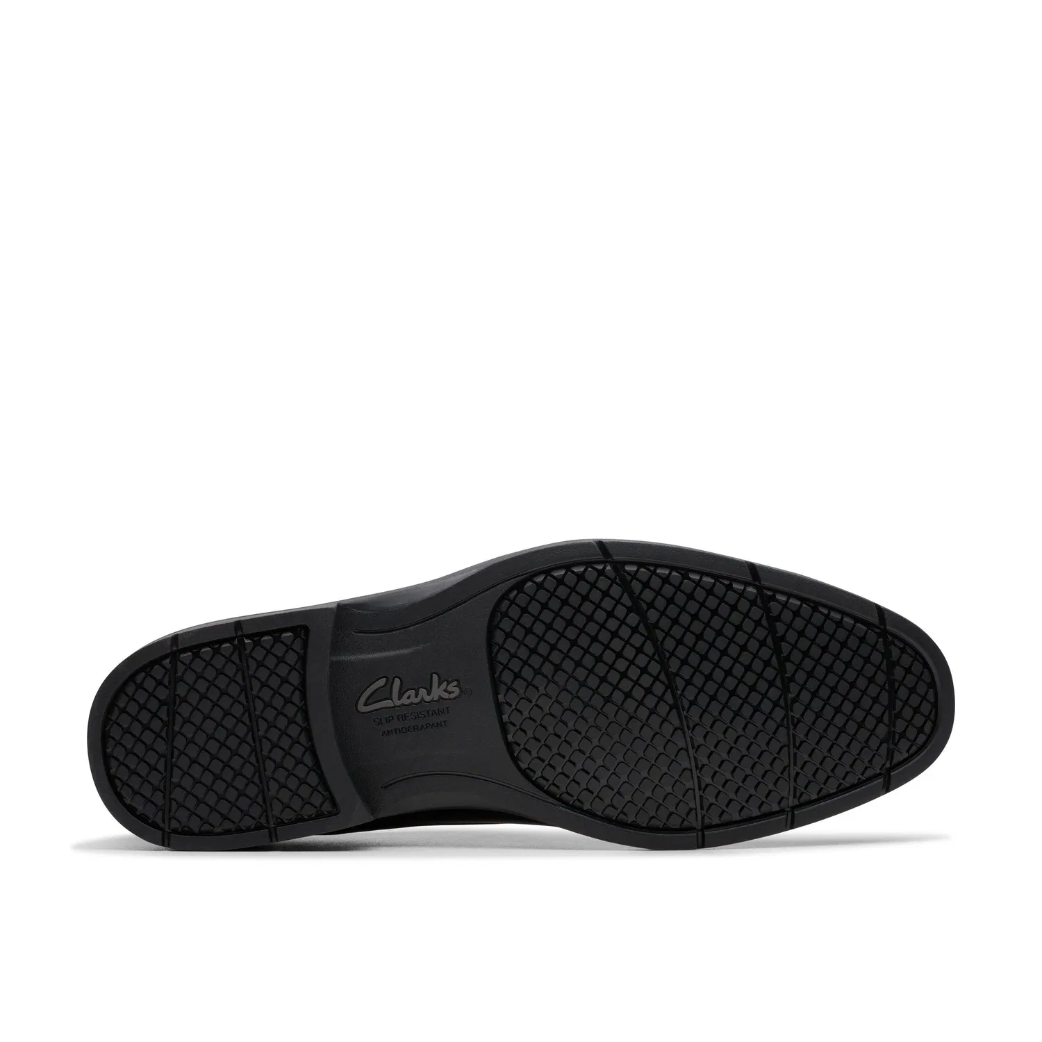 Туфли оксфорды кожаные черные Clarks, черный — фото 3