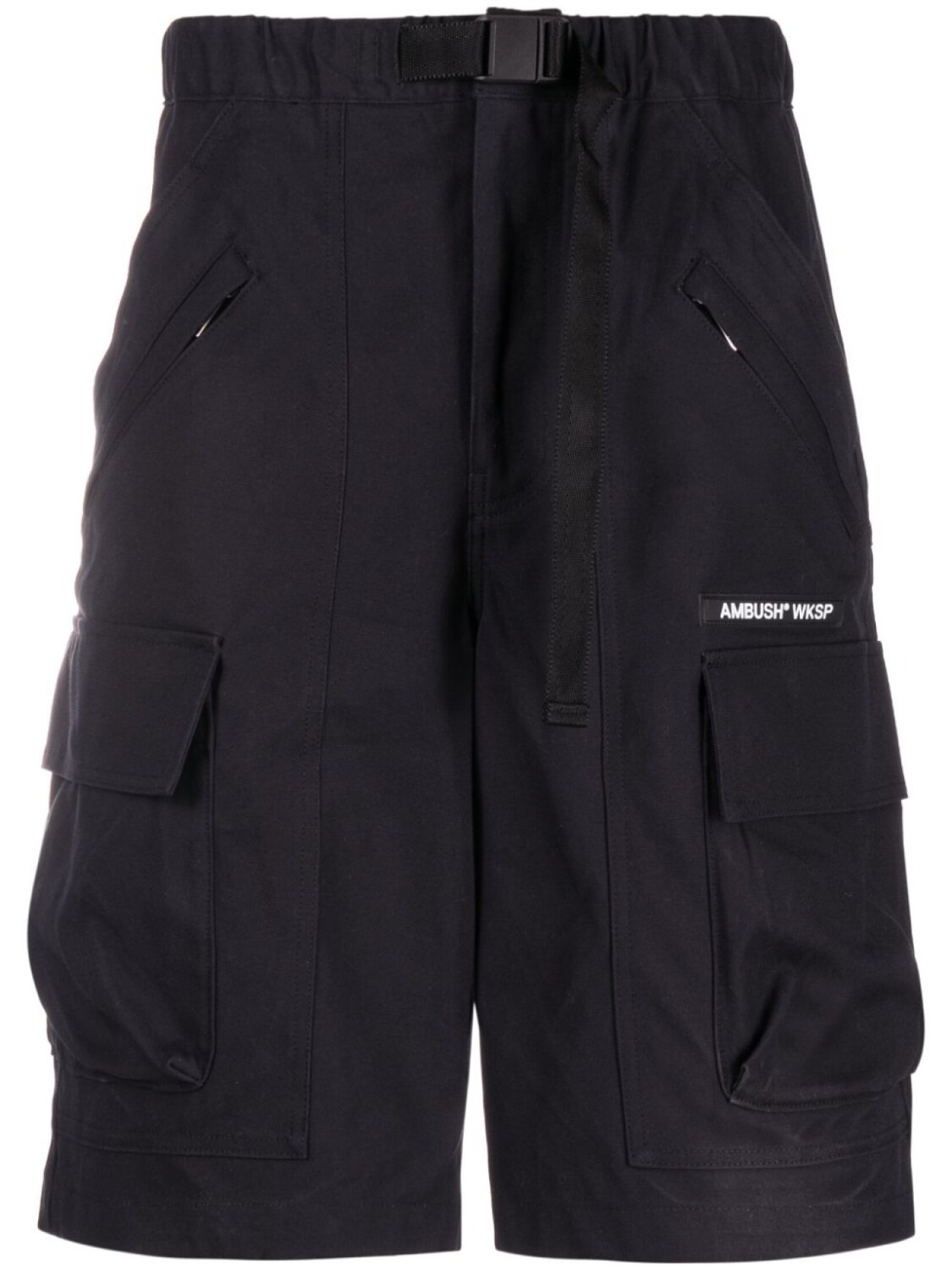 

AMBUSH шорты карго WKSP с поясом, черный