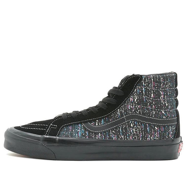 

Кроссовки vault og sk8-hi lx 'black blue white' Vans, черный