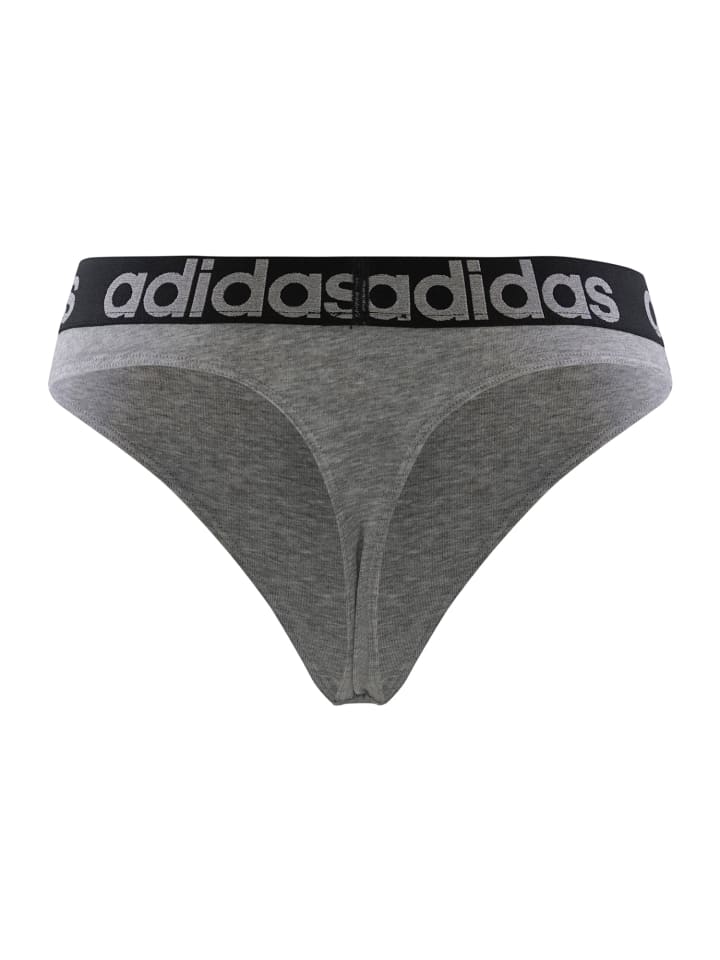 Трусы adidas, цвет grau-mel. — фото 2
