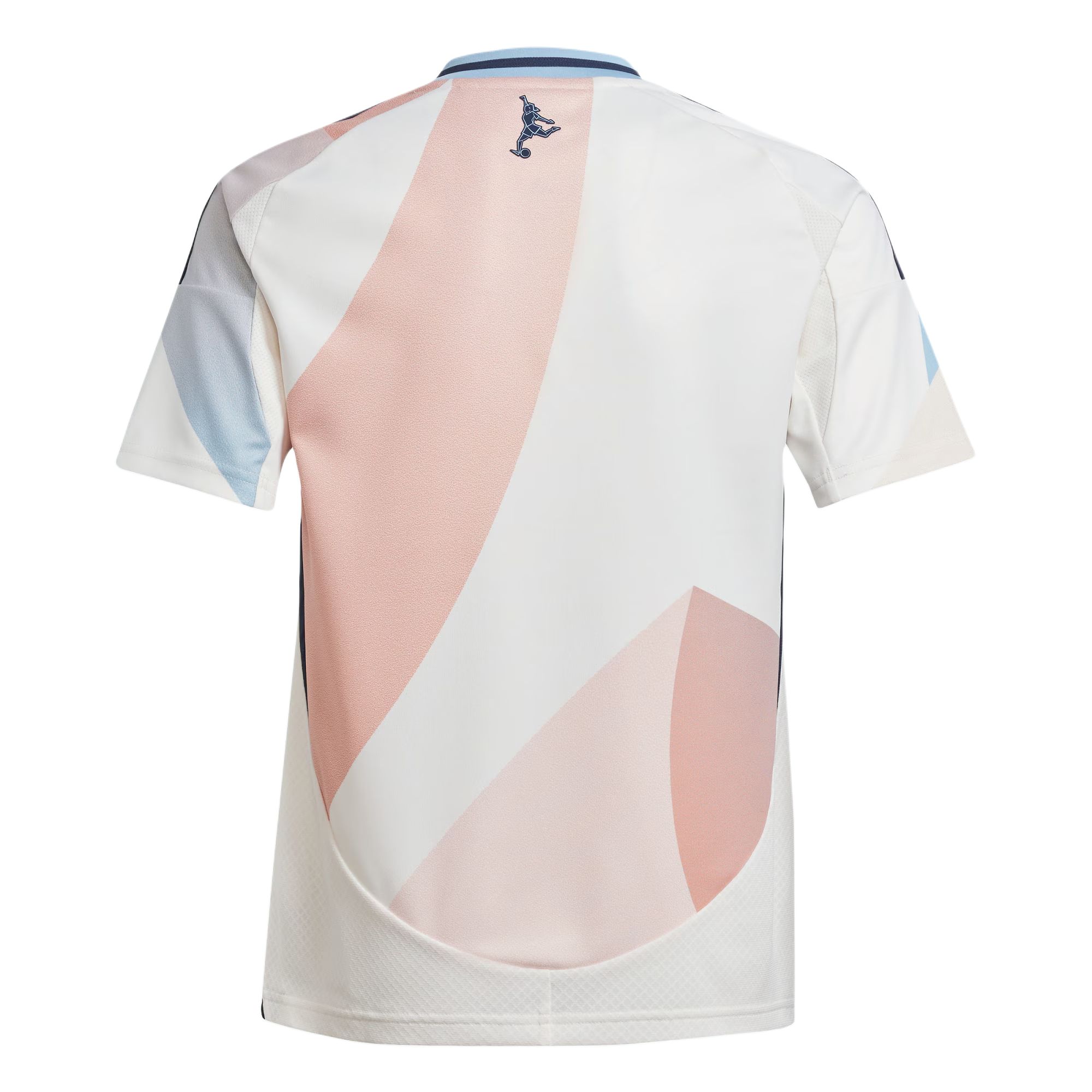 Adidas Футболка SpainAEROREADY AWAY JERSEY Pink White для детей 3-7 лет — фото 3