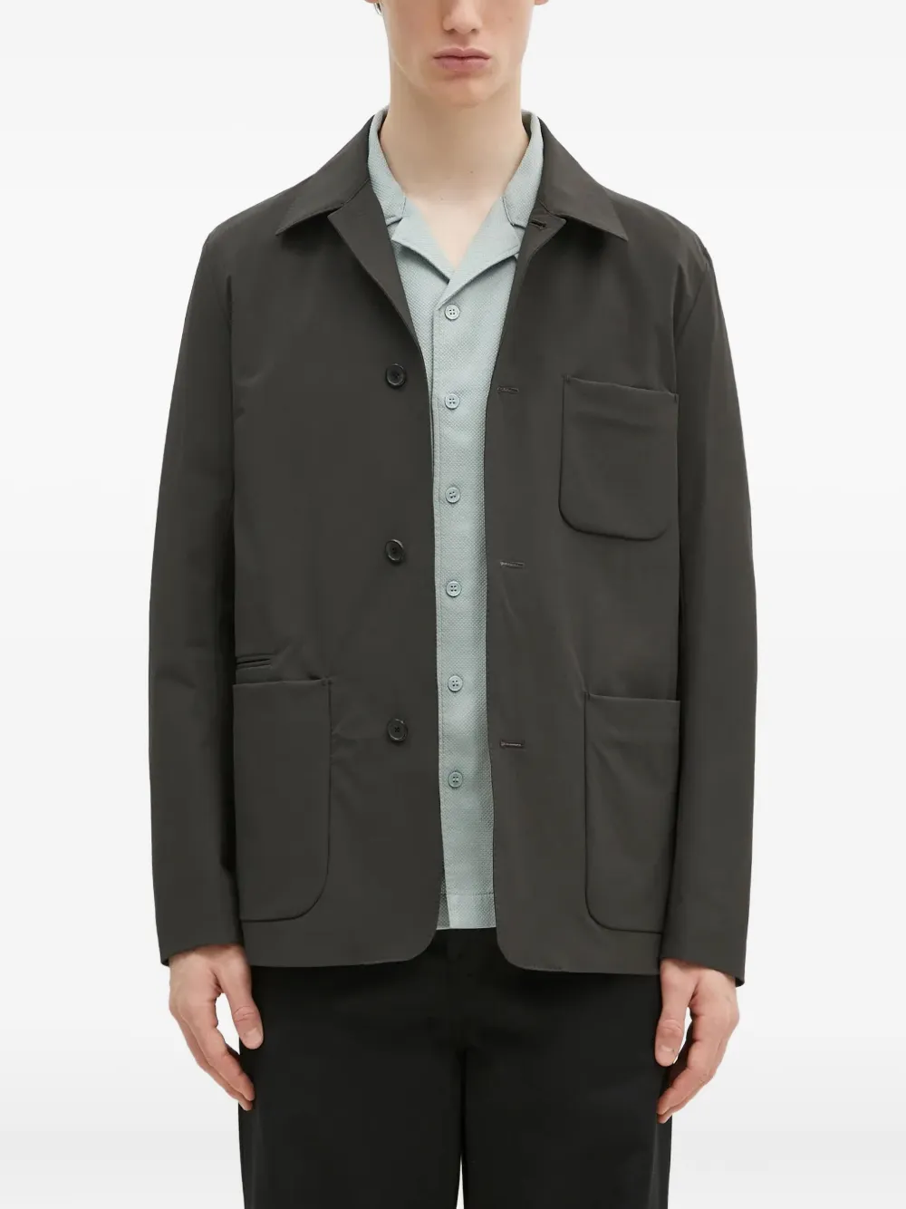 

Куртка с накладными карманами Paul Smith, зеленый