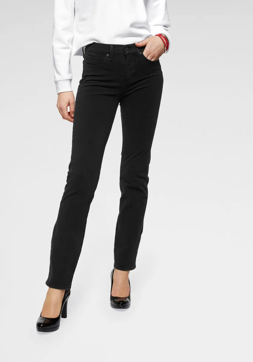 

Прямые джинсы Levi's "314 Shaping Straight", черный