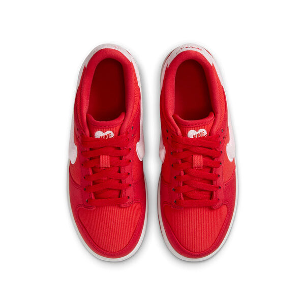 Кроссовки (GS) Nike Dunk Low 'Valentine's Day Soulmates 2024', красный — фото 4