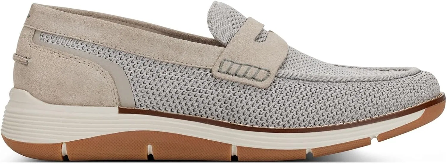 Мужские лоферы Rockport Lance, Taupe — фото 4