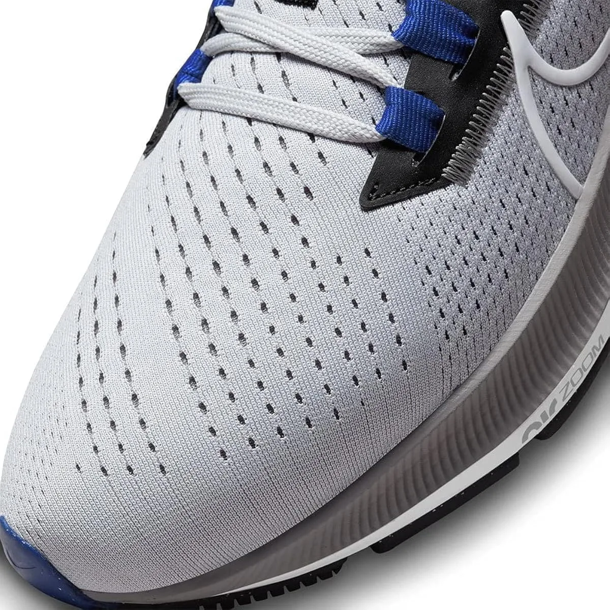 Мужские кроссовки NIKE Air Zoom Pegasus 38, белый/черный/серый