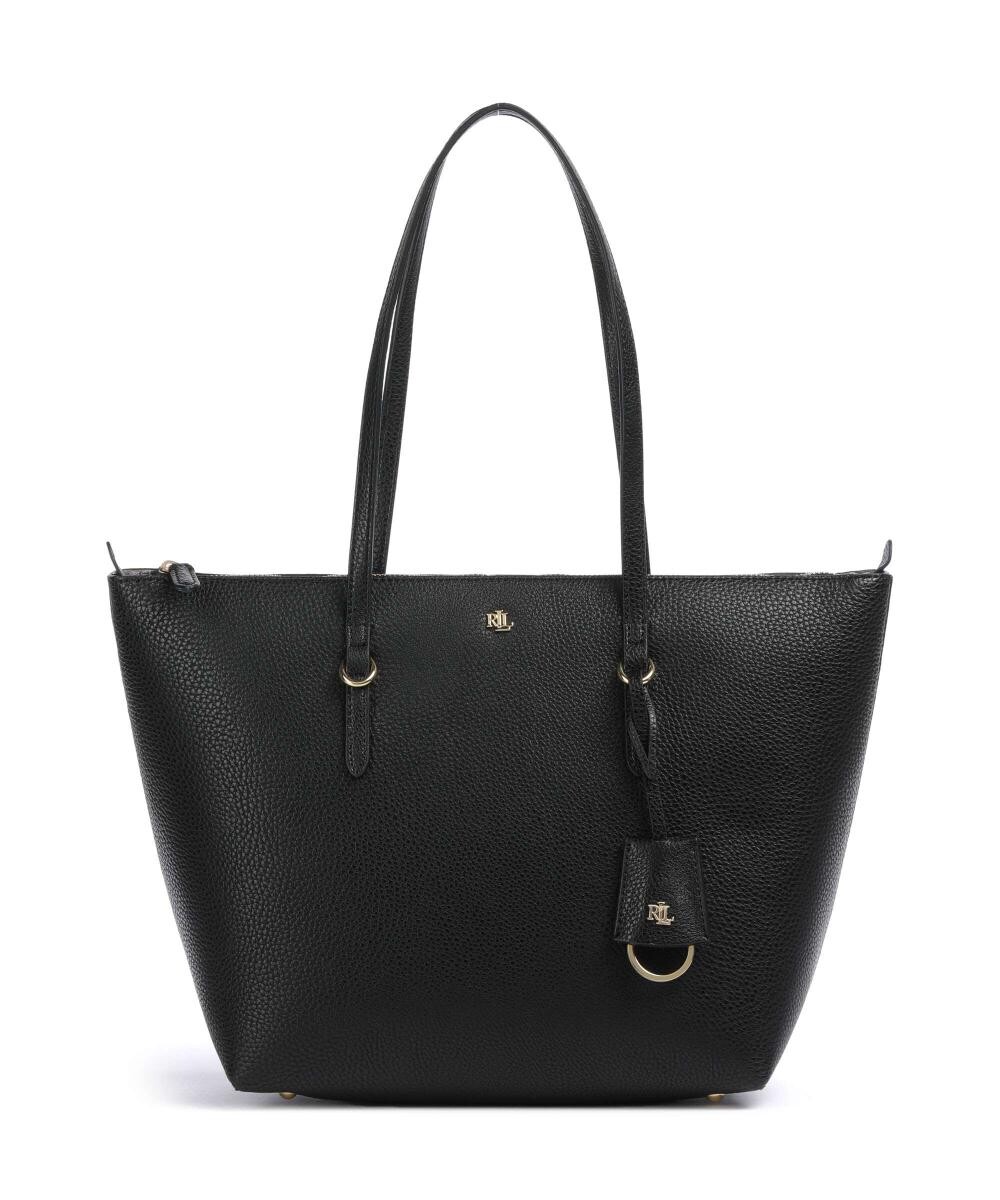 

Шоппер keaton 26 из искусственной кожи Lauren Ralph Lauren, черный