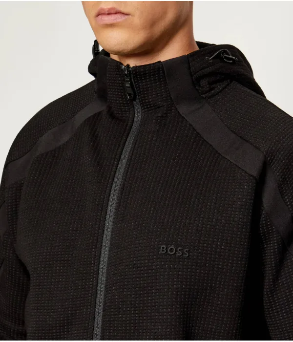Толстовка Stellan sw_league Loose fit Boss Green, черный — фото 4