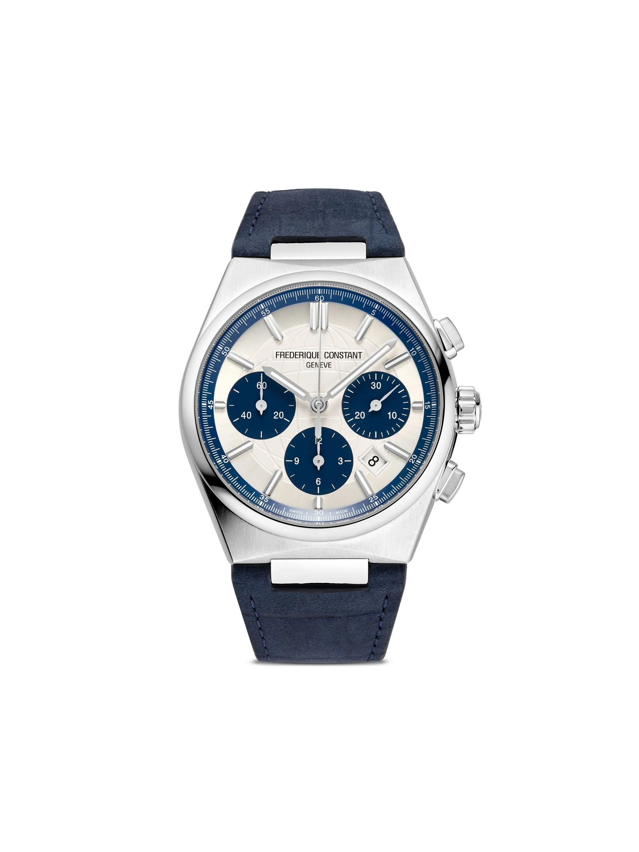 

Наручные часы Highlife Chronograph Automatic 41 мм Frederique Constant, серебристый