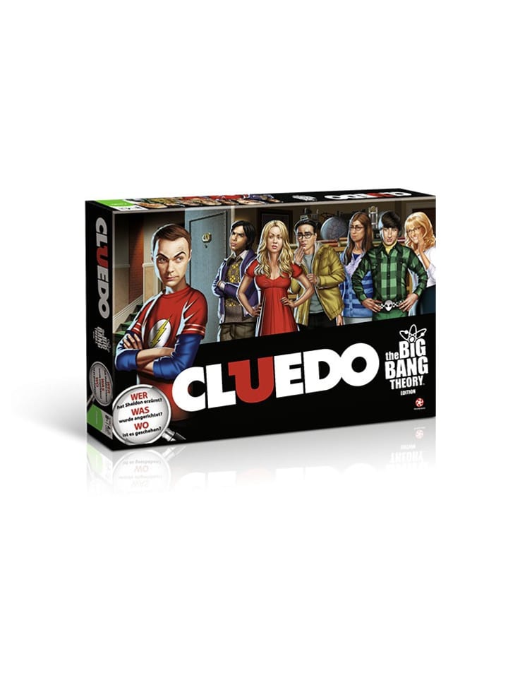 

Настольная игра Cluedo по мотивам сериала «Теория большого взрыва», игра для вечеринок с красочным рисунком