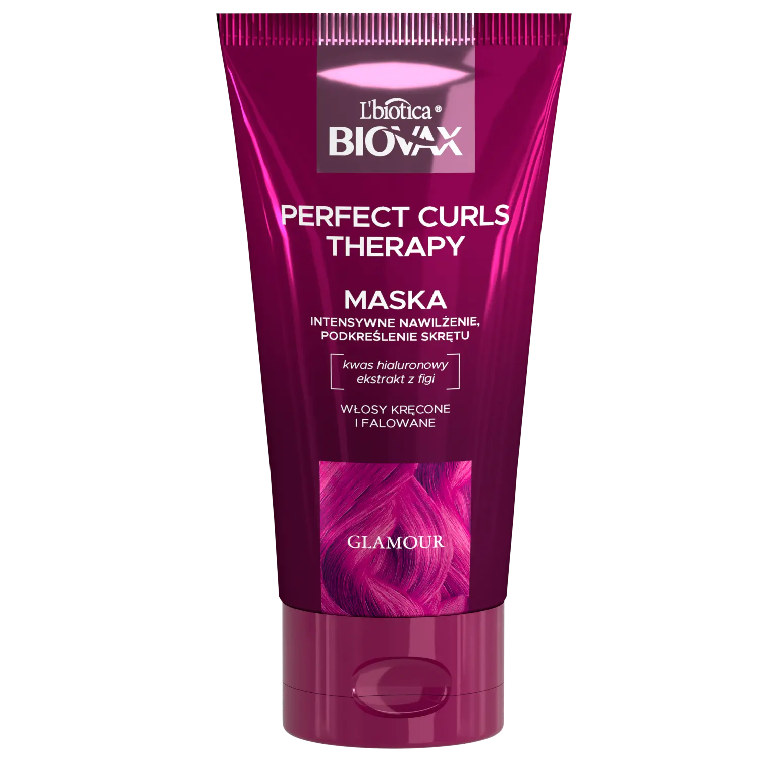 

Увлажняющая маска для вьющихся волос Biovax Glamour Perfect Curls Therapy, 150 мл