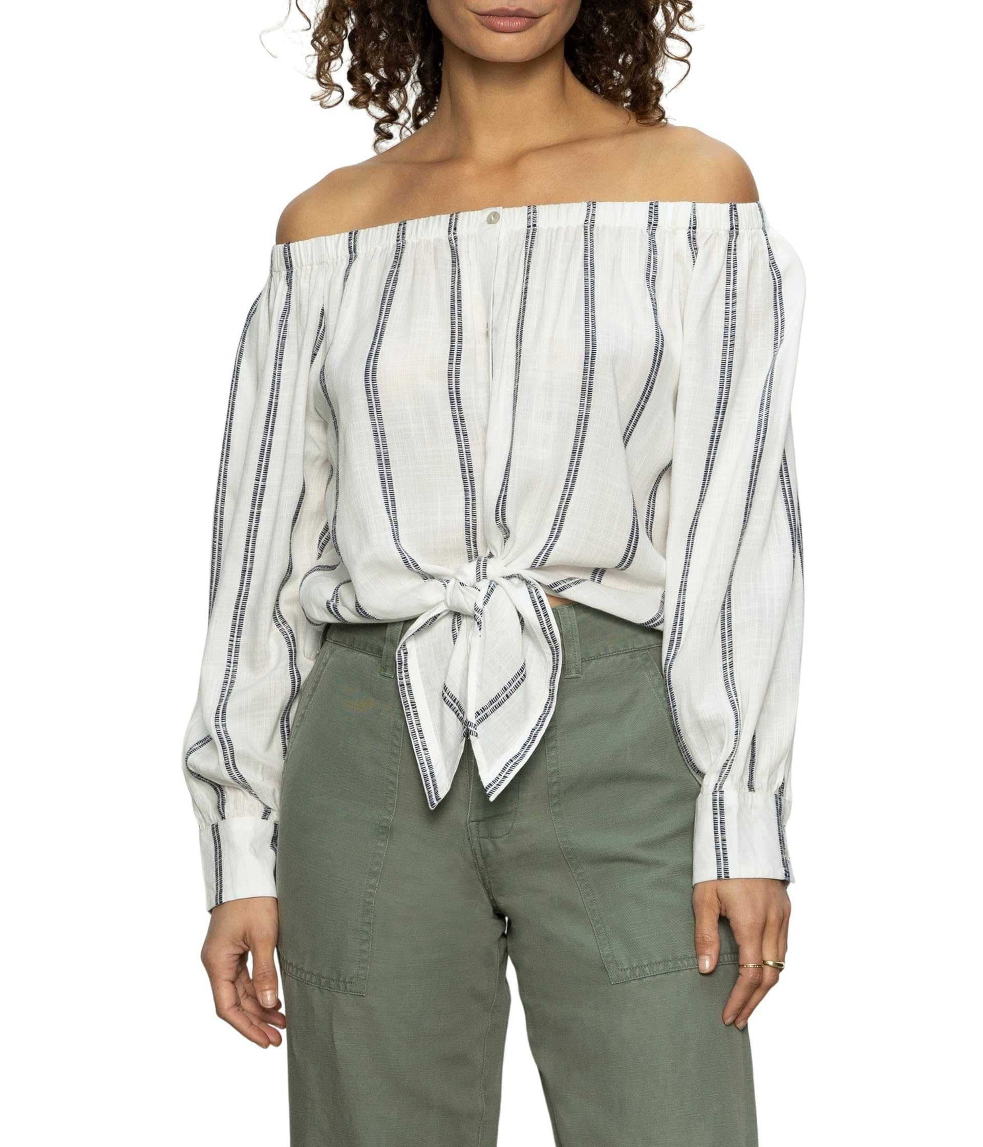 

Топ Sanctuary Ballet Tie Top, цвет Stripe