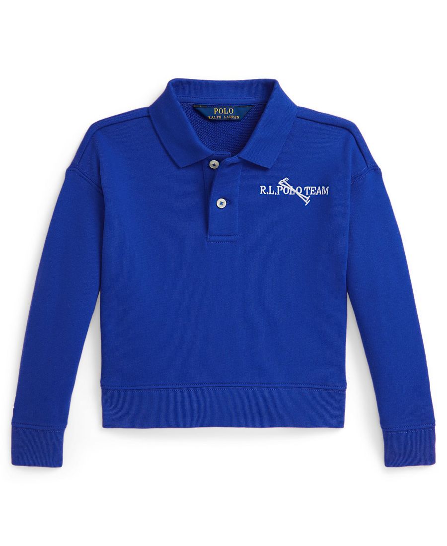 

Детская толстовка с длинными рукавами, размеры 2T-6X Polo Ralph Lauren, New Sapphire