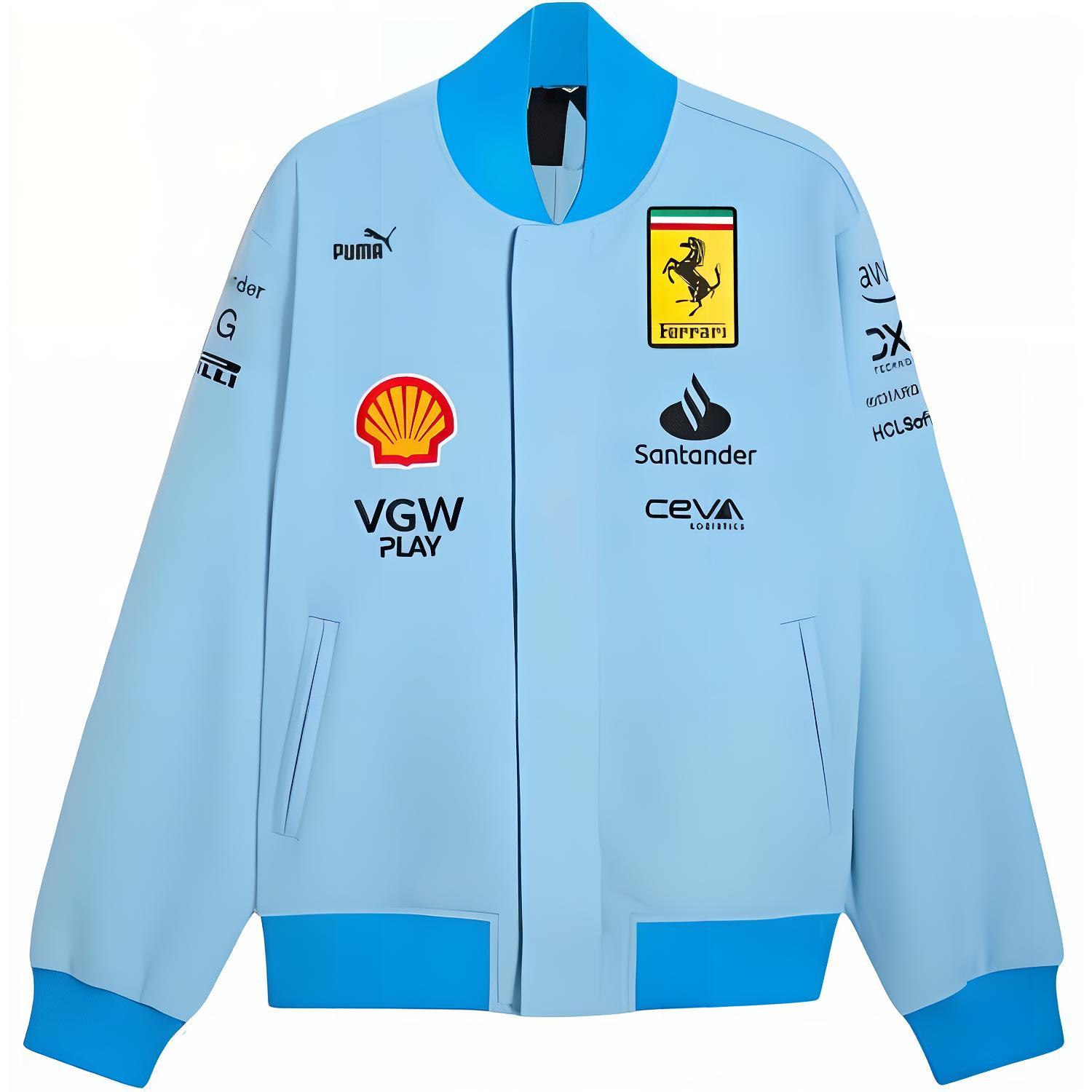 

PUMA Куртка Ferrari унисекс морской синий, Marine Blue