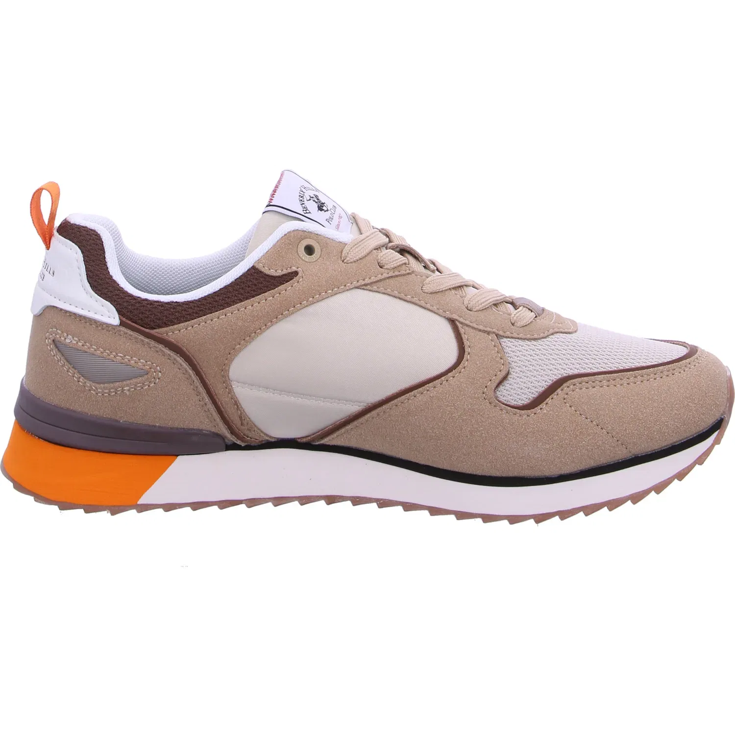 Sneakers Low Dylan Mix Beverly Hills Polo Club, бежевый — фото 3