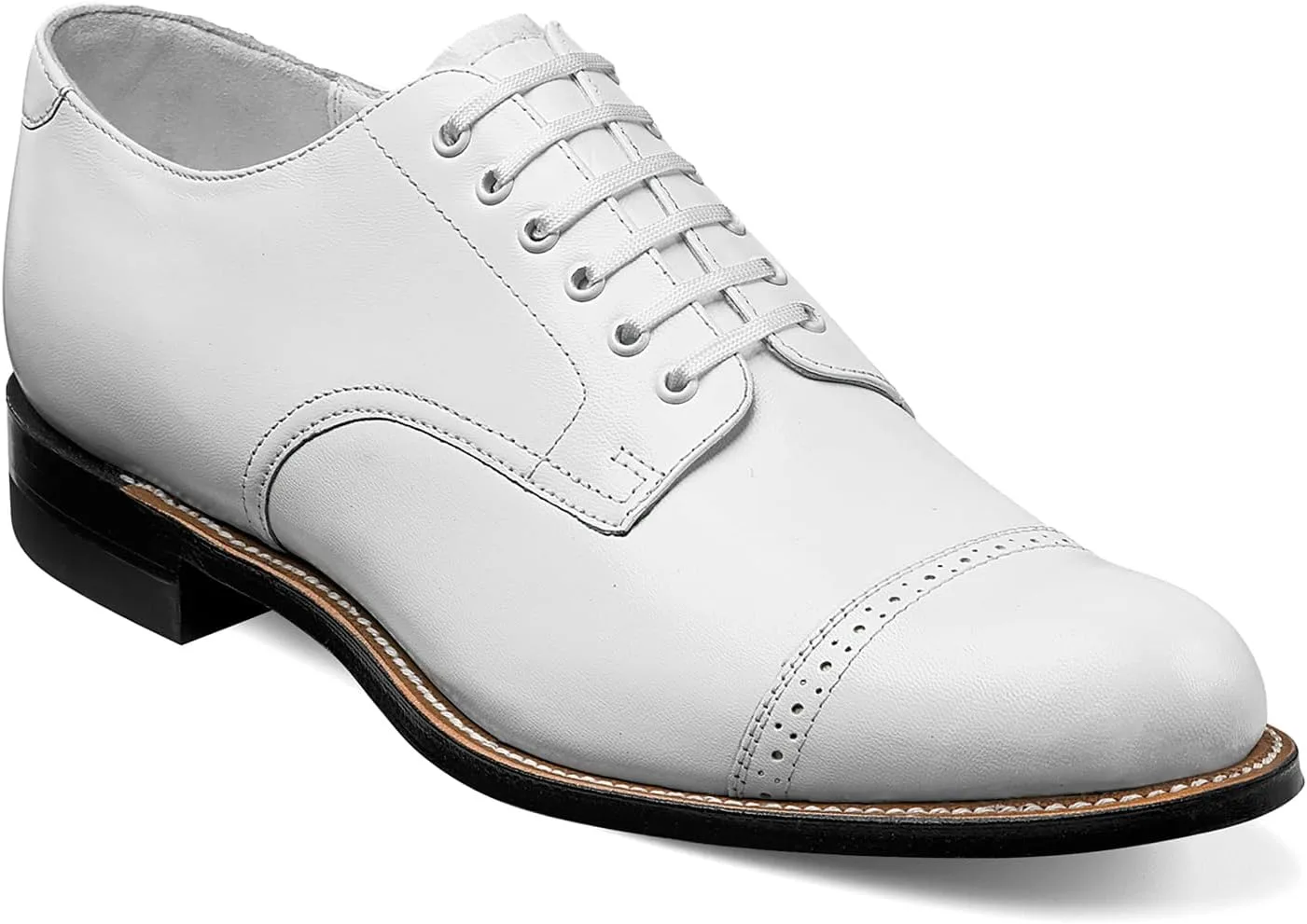 Мужские туфли Stacy Adams Dayton Ostrich Oxford, белый