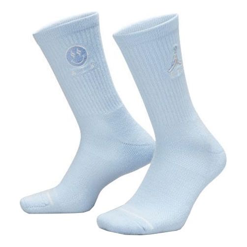 

Носки Air Jordan x J Balvin Celestine Crew Socks 'Blue', синий