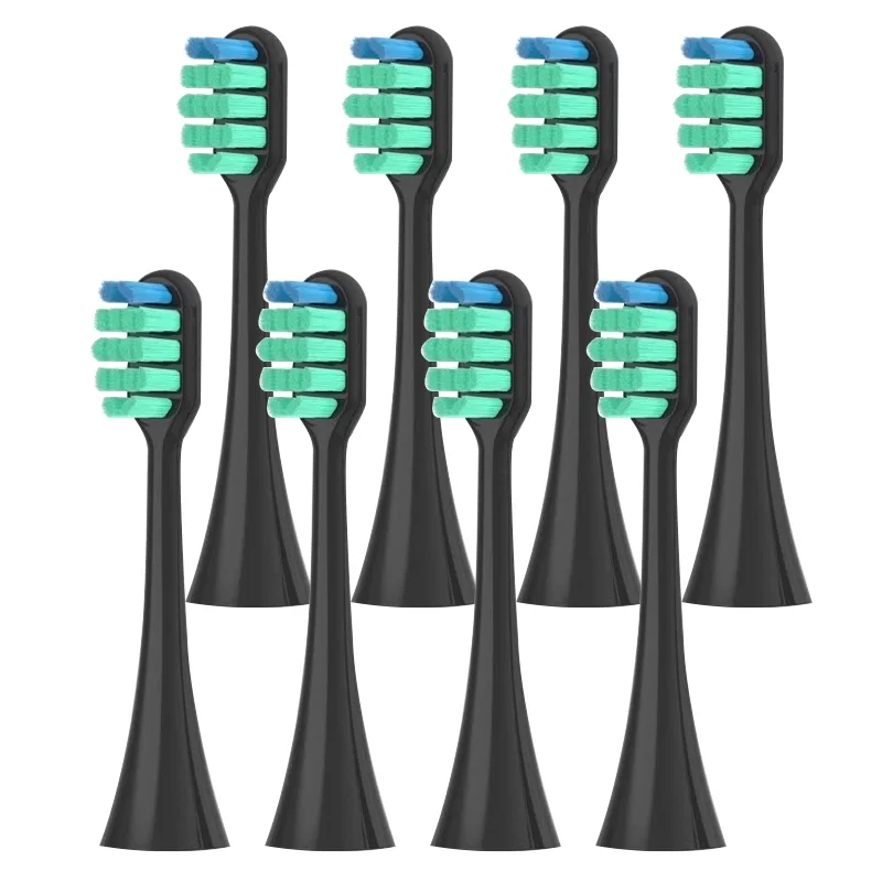 Сменные насадки для зубной щетки XUANDAI, Professional Cleaning Type White[Eight-Piece Set] — фото 4
