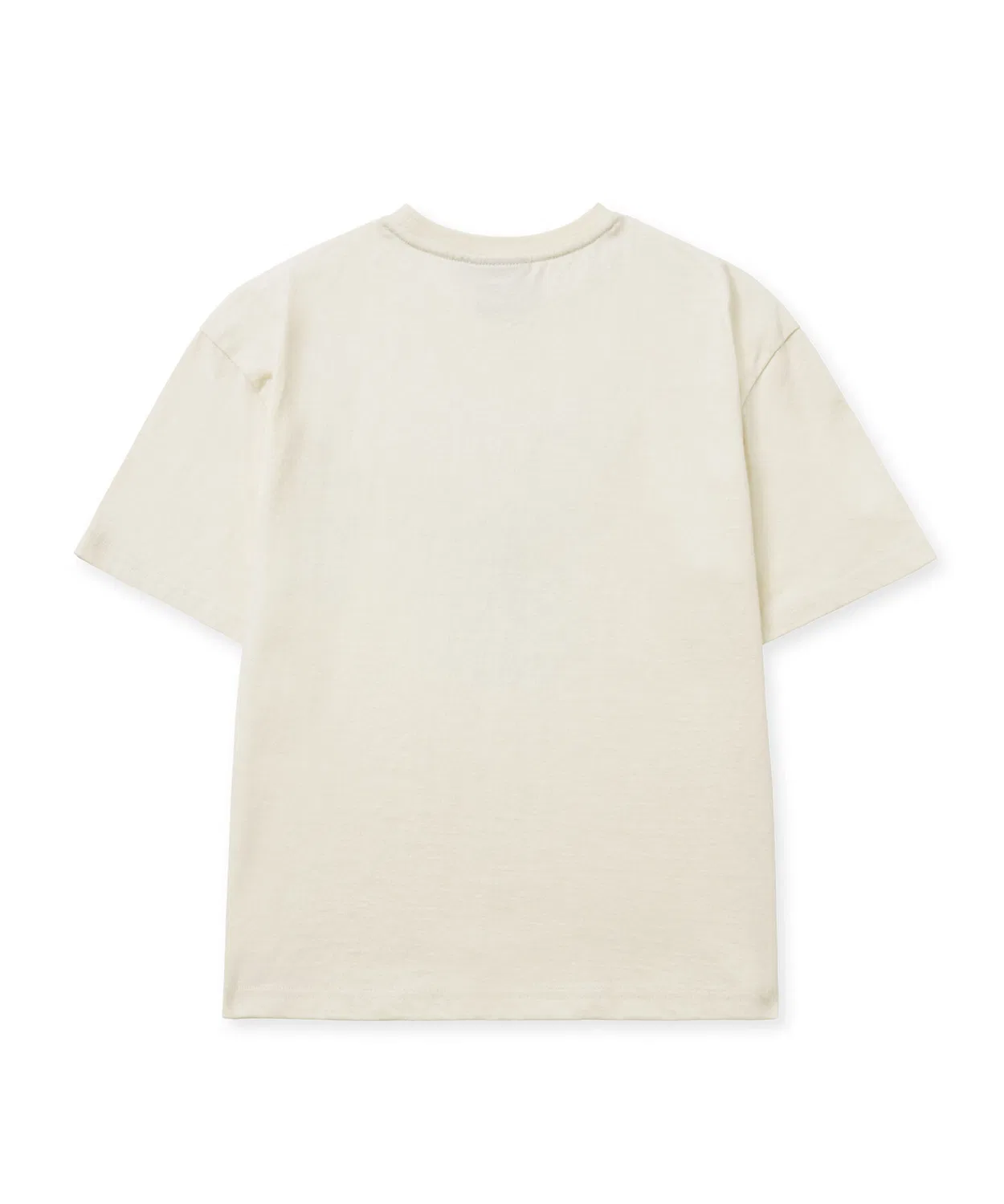 Детская кремовая футболка Kids Delivery Tag Tee от Brownbreath Kids — фото 3