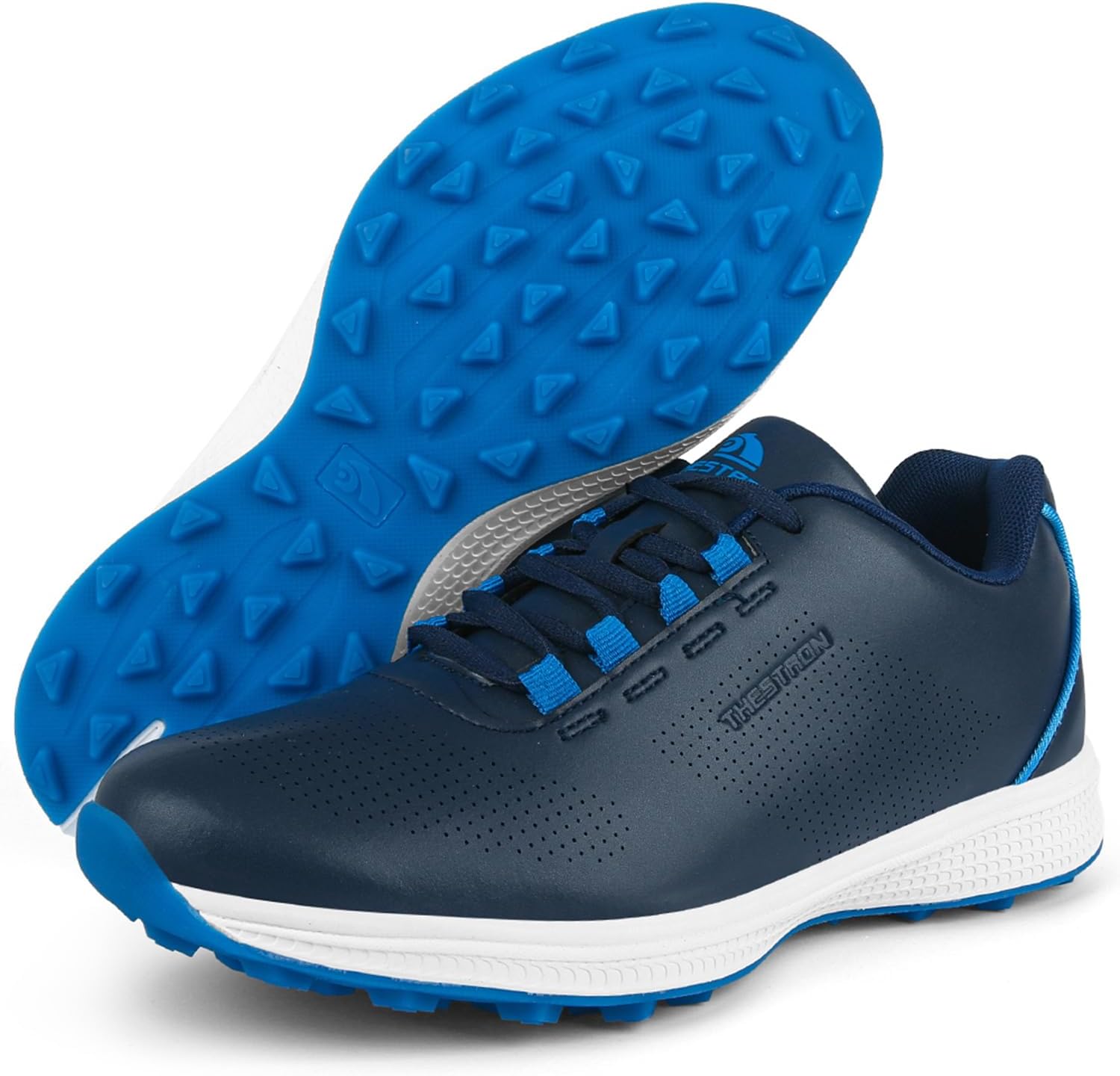 

Профессиональные мужские кроссовки для гольфа Sipkeless, легкая обувь для ходьбы Zakey, синий