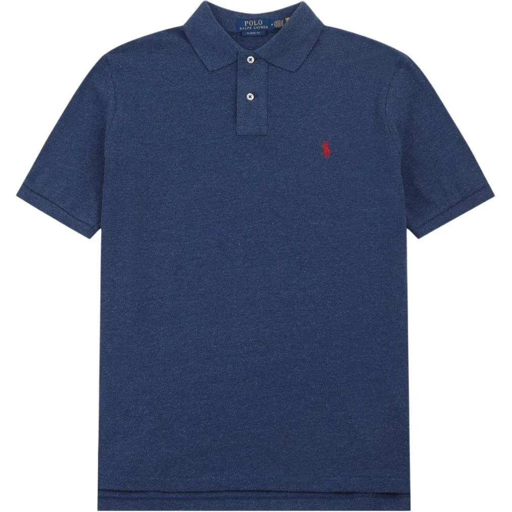 Поло Polo Ralph Lauren SS26 для мужчин, синее