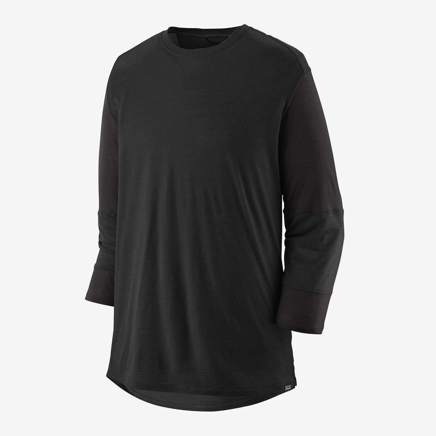 

Мужская велосипедная майка из мериноса с рукавами 3/4 Patagonia, цвет Black