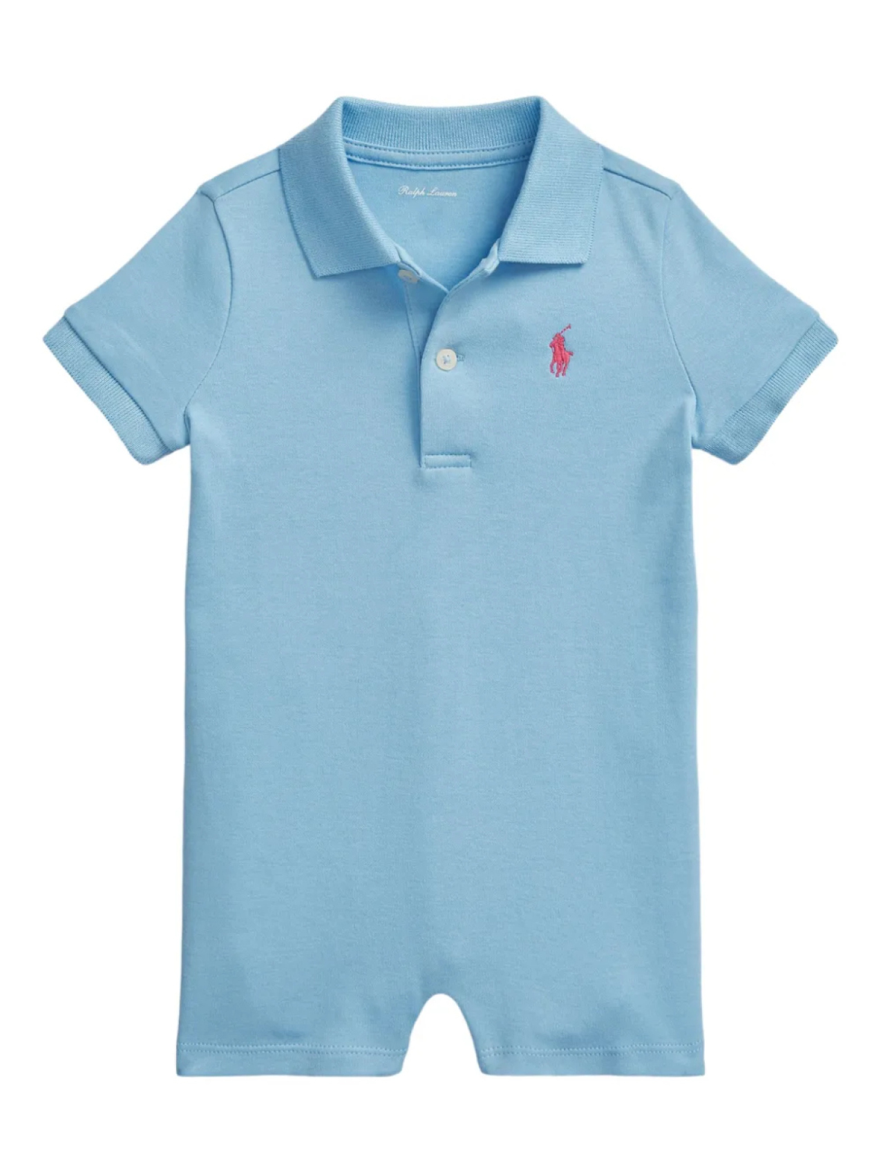 

POLO RALPH LAUREN KIDS ромпер с воротником Питер Пэн, синий