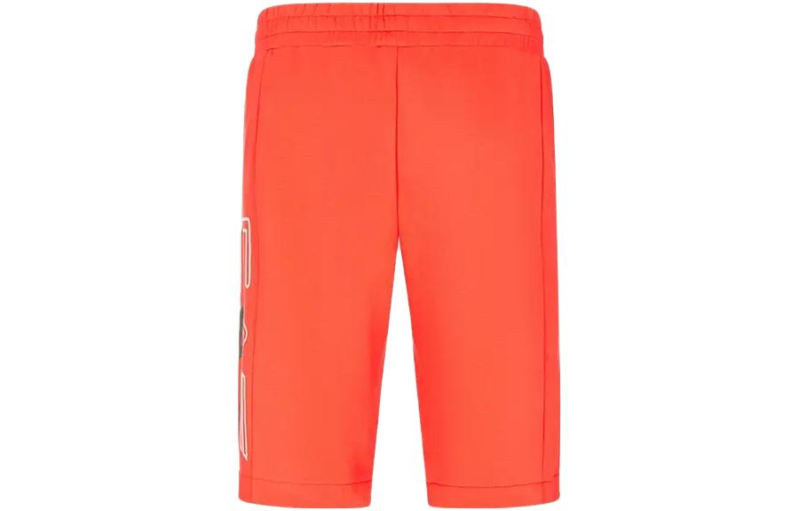 EMPORIO ARMANI EA7 повседневные шорты мужские orange red — фото 4