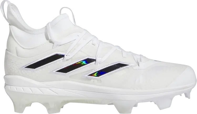 

Кроссовки Adizero Afterburner 9 NWV TPU 'White Black Iridescent', белый, Серый, Кроссовки Adizero Afterburner 9 NWV TPU 'White Black Iridescent', белый