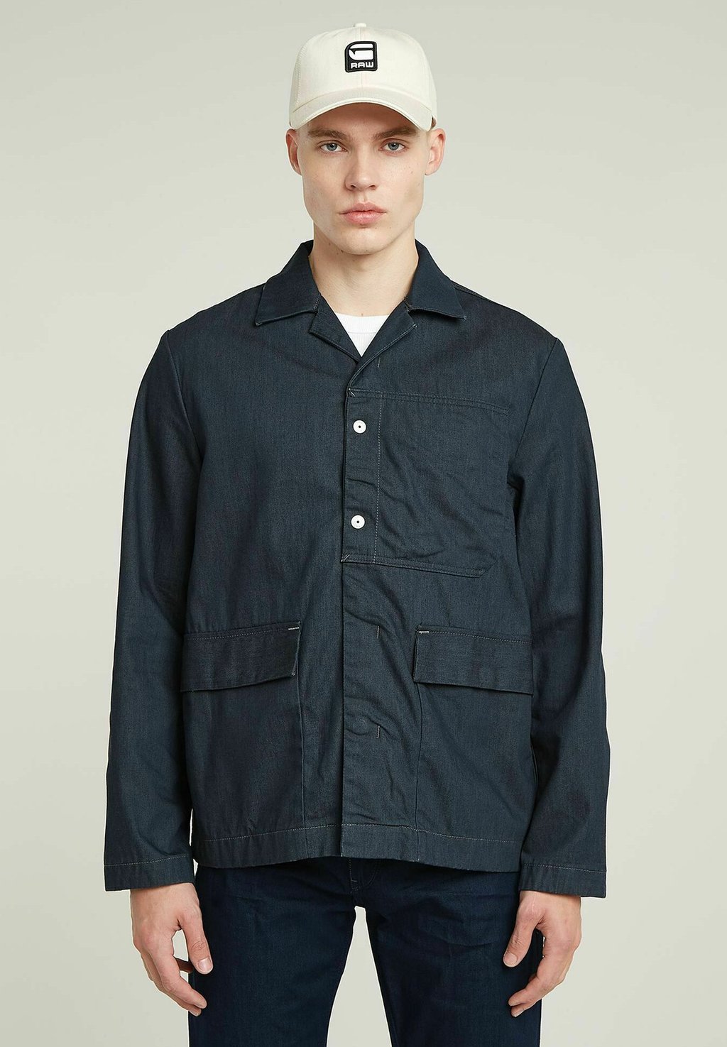 

Джинсовая куртка MARSEILLE - Blazer jacket G-STAR, темно-синий