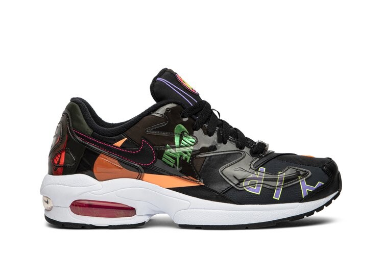 

Кроссовки Nike Atmos x Air Max 2 Light 'Logos Alternative', черный