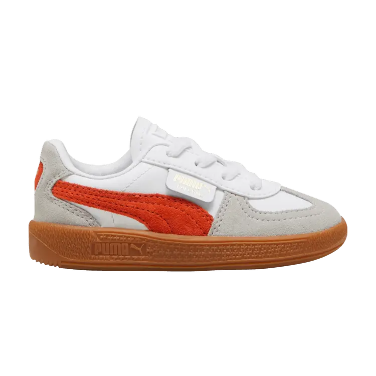

Кроссовки Puma Palermo Leather Toddler 'White Redmazing Gum', белый