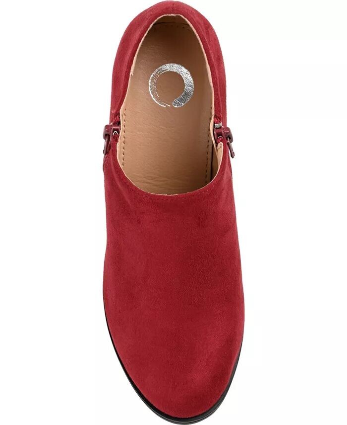 Женские полусапоги Sanzi с боковой молнией Shooties Journee Collection, фиолетовый — фото 4