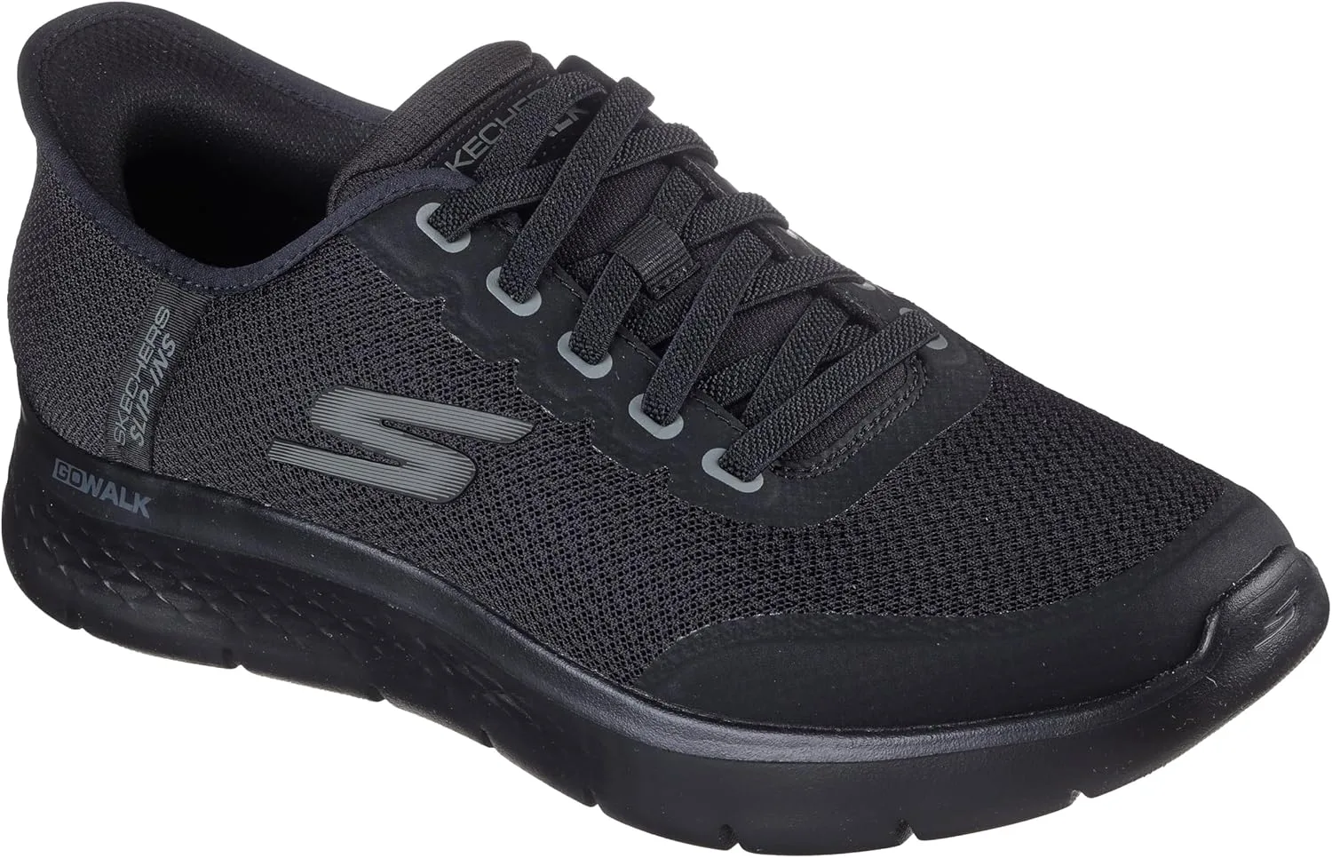 Мужские тапочки Skechers GO Walk Flex - черные