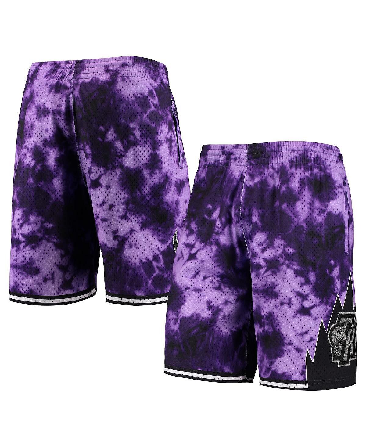 

Мужские фиолетовые шорты Toronto Raptors Hardwood Classics 1998 Galaxy Swingman Mitchell & Ness