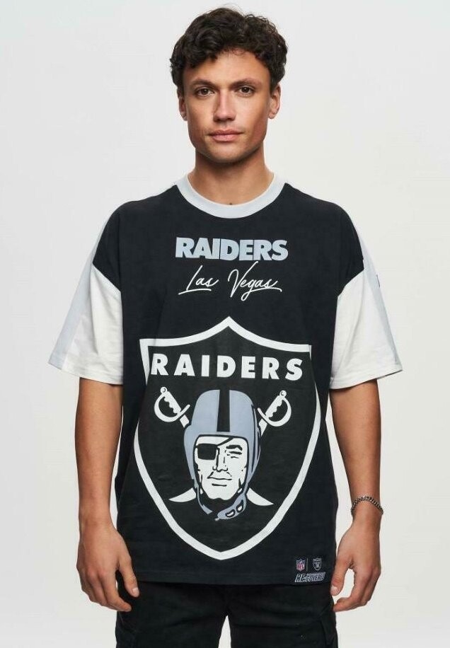 

Футболка с принтом LAS VEGAS RAIDERS Re:Covered, черный