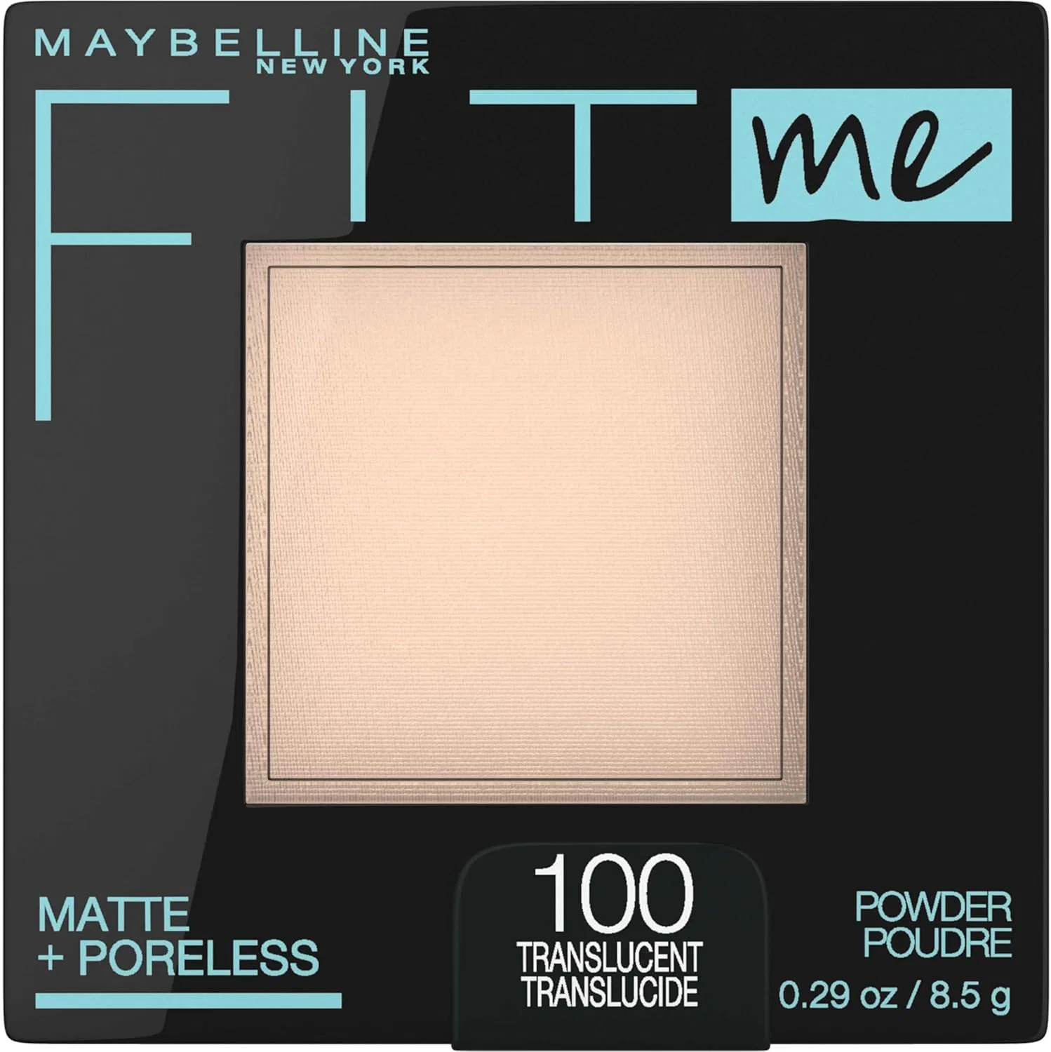 Пудра матирующая Maybelline New York Fit Me Matte Plus Poreless Powder, Translucent, 10ml